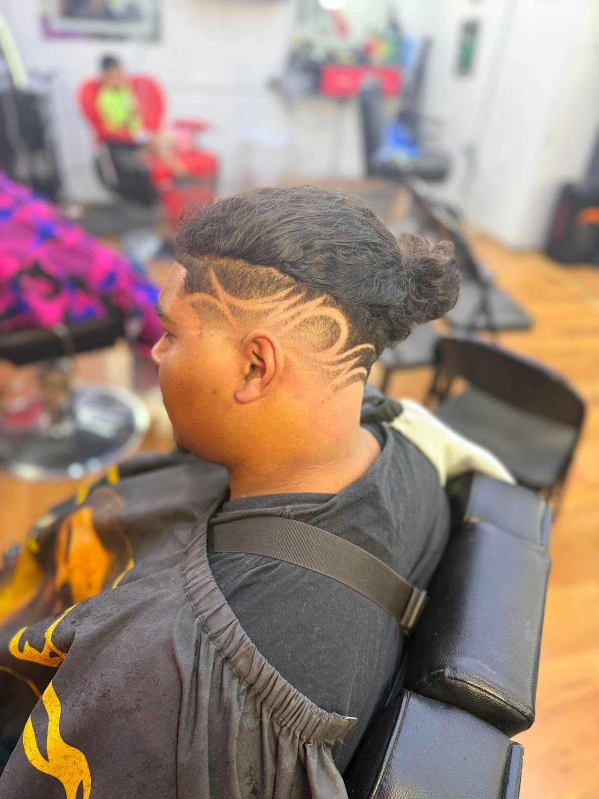 Precision haircut detail